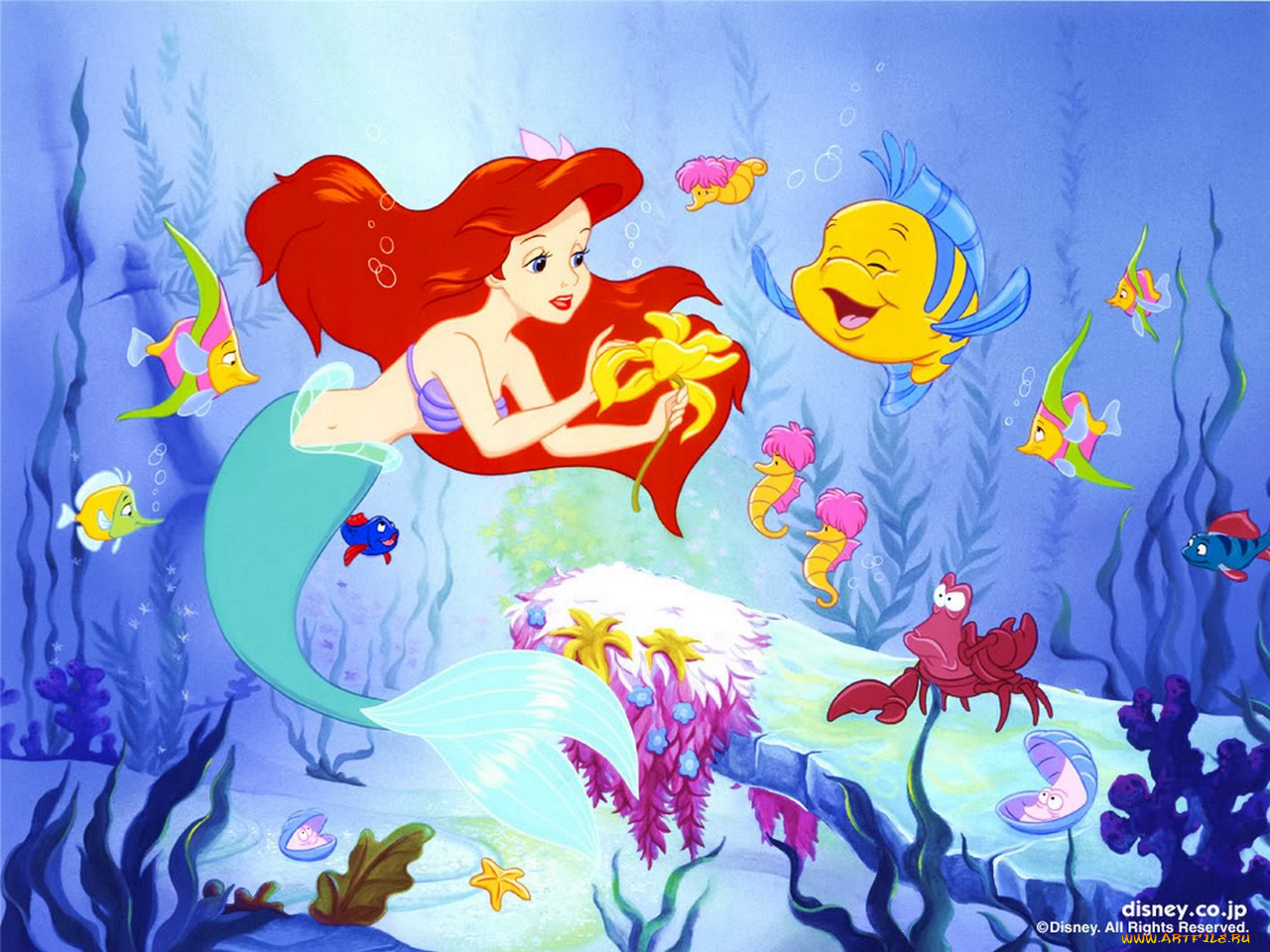, the, little, mermaid